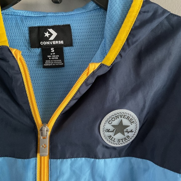 Converse Kids' Blue and Yellow Jacket - Picture 2 of 4